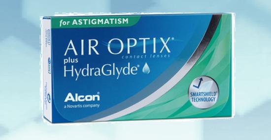 Air Optix plus HydraGlyde for Astigmatism (6 Stk.)